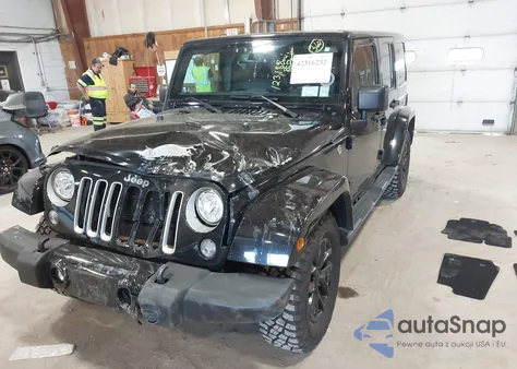 2018 Jeep Wrangler Jk Unlimited Sahara 4X4 z USA, uszkodzony, nr VIN 1C4HJWEG0JL907727